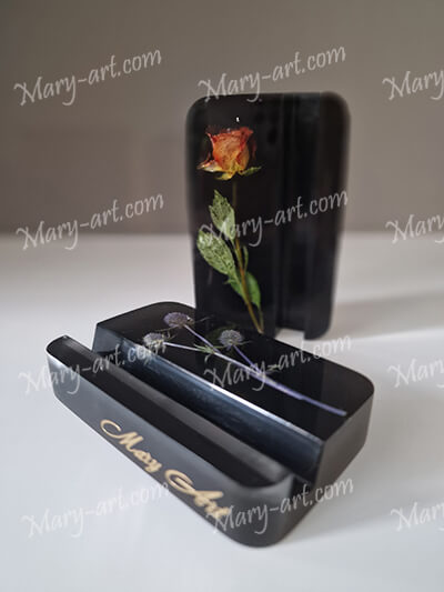 Галерея. Подставка для телефона в ассортименте и под заказ. Черная