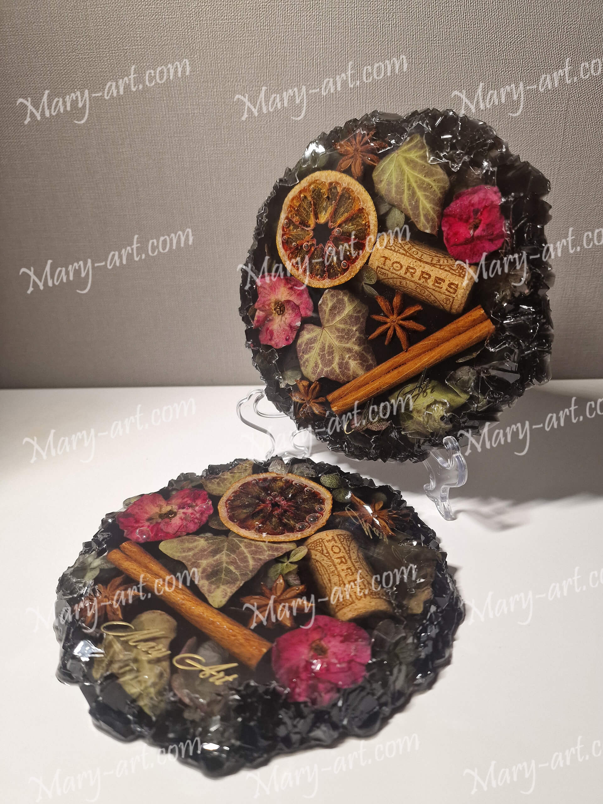 Подставка_глинтвейн черная_Gallery_stable_black_citrus_wine_opt_wm